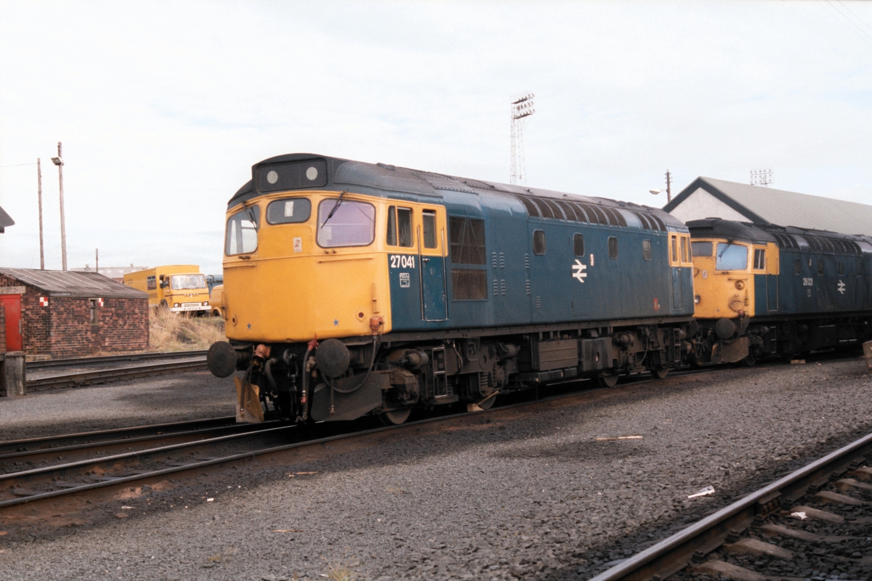 [
27041 at Ayr depot on 6 August 1983.
        ]