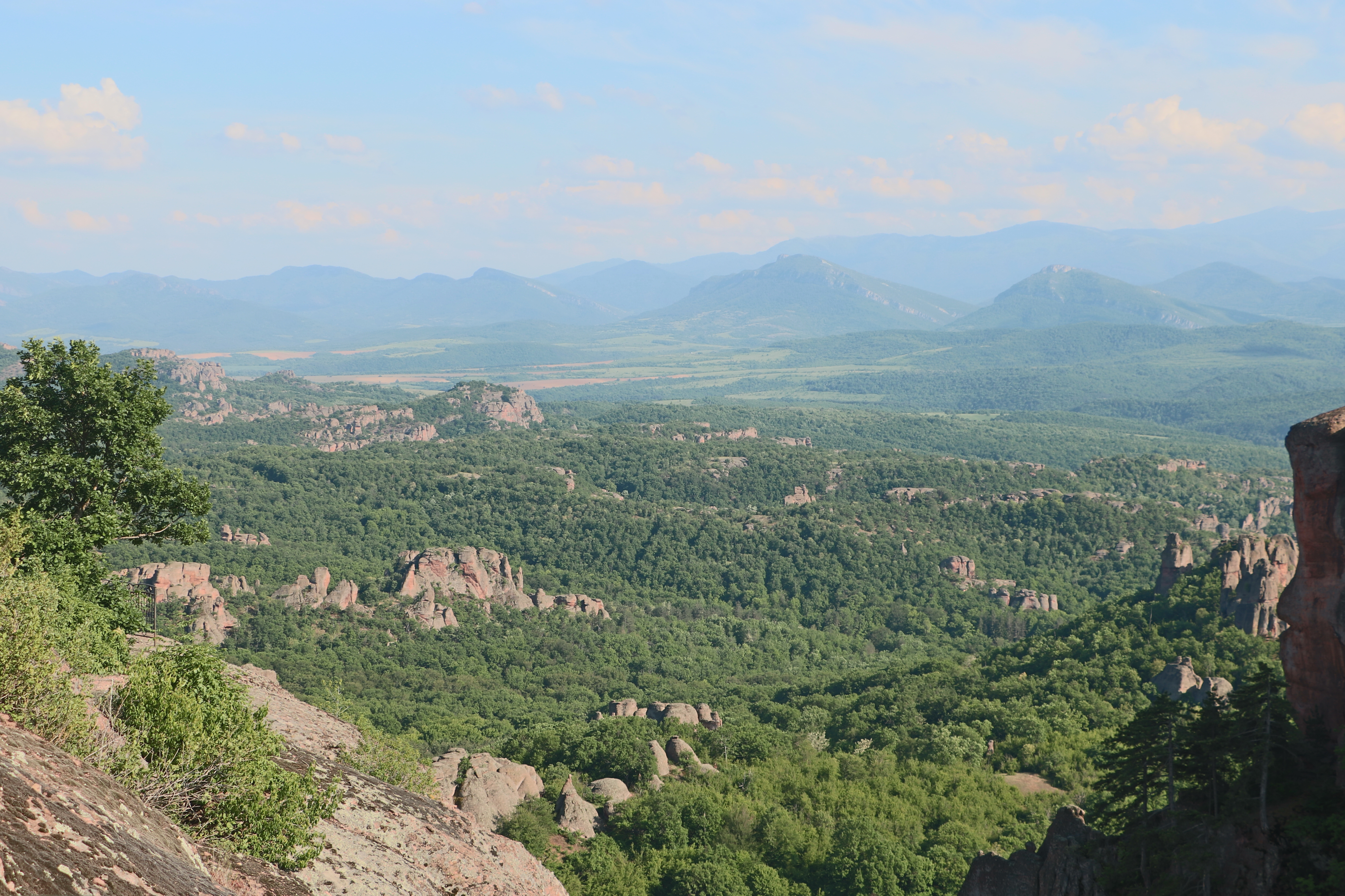 [
View from Белоградчишка крепост / Belogradchik Fortress.  15 May 2022.
        ]