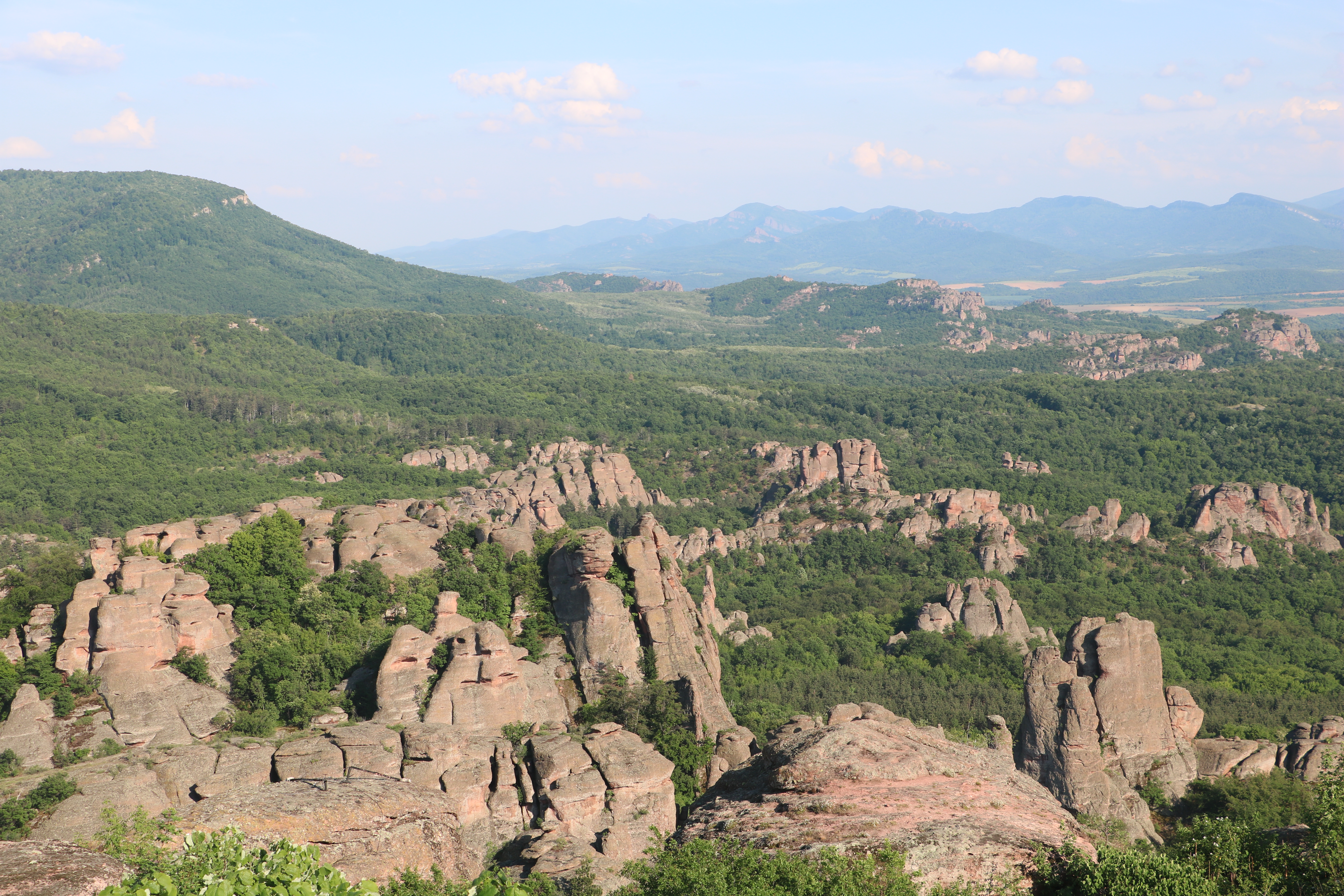 [
View from Белоградчишка крепост / Belogradchik Fortress.  15 May 2022.
        ]