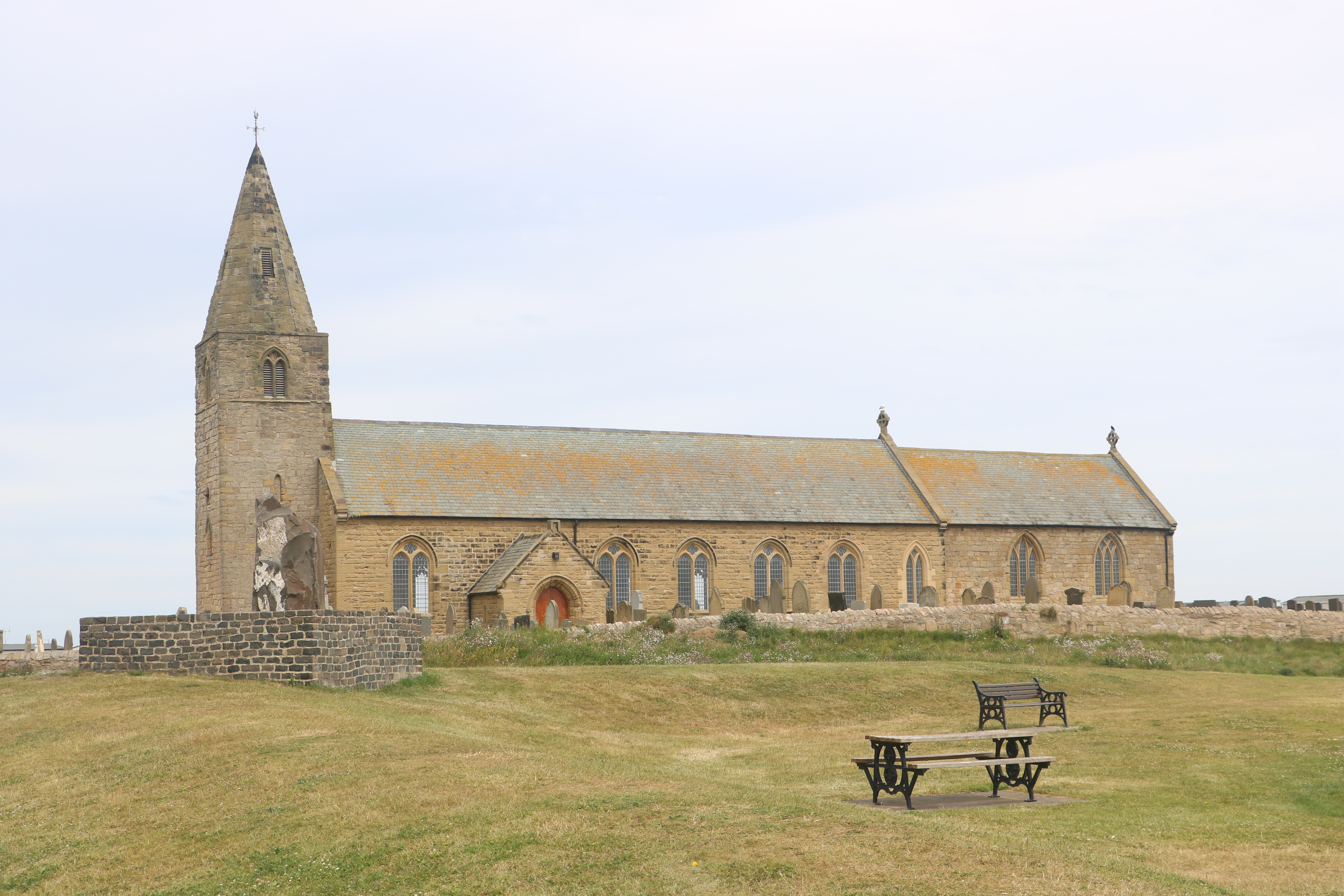 [
St. Bartholemew, Newbiggin by the Sea.  16 June 2022.
        ]