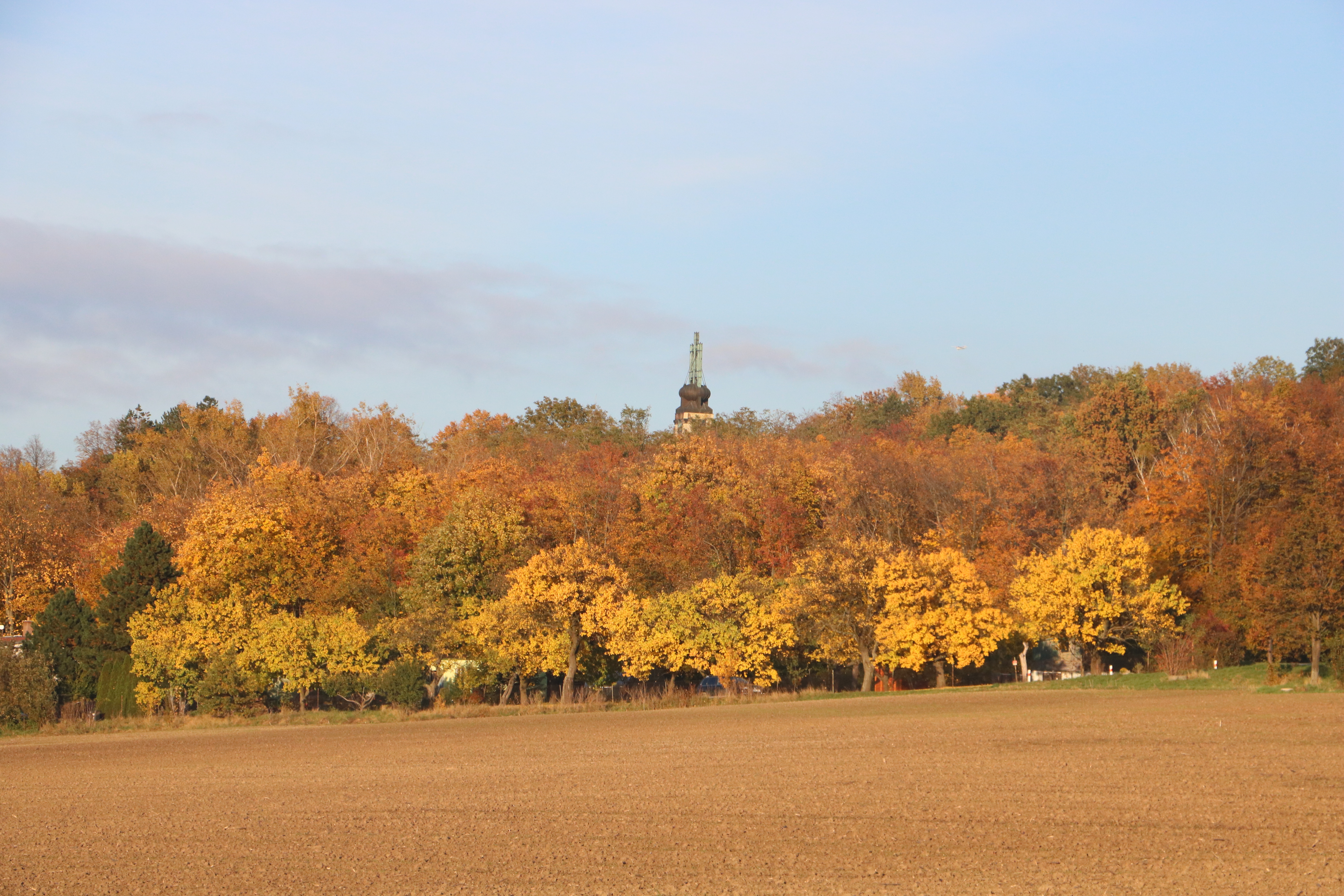[
Scenery near Mohyla m&iacute;ru.  28 October 2020.
        ]