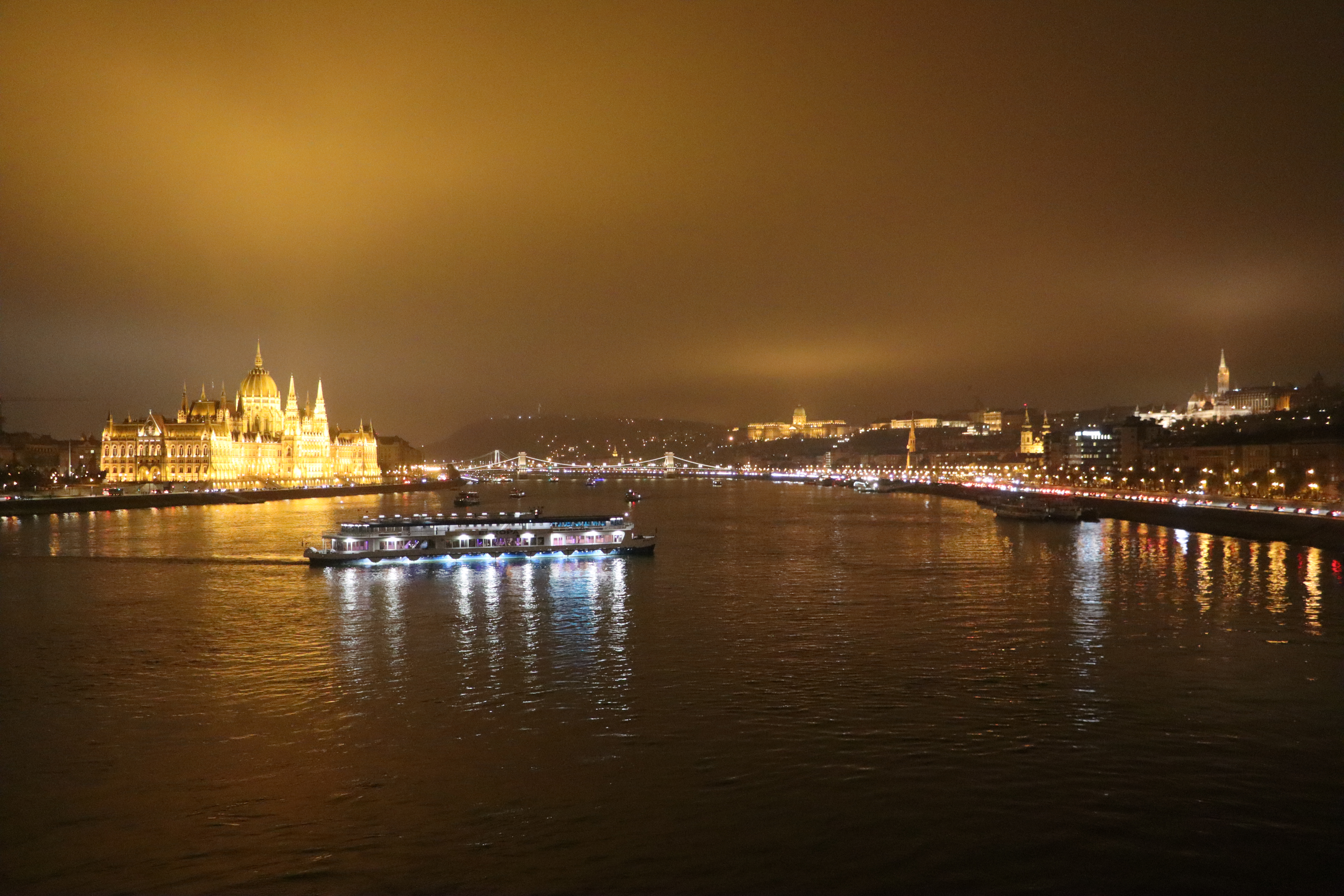 [
River Danube, Budapest.  15 November 2025.
        ]